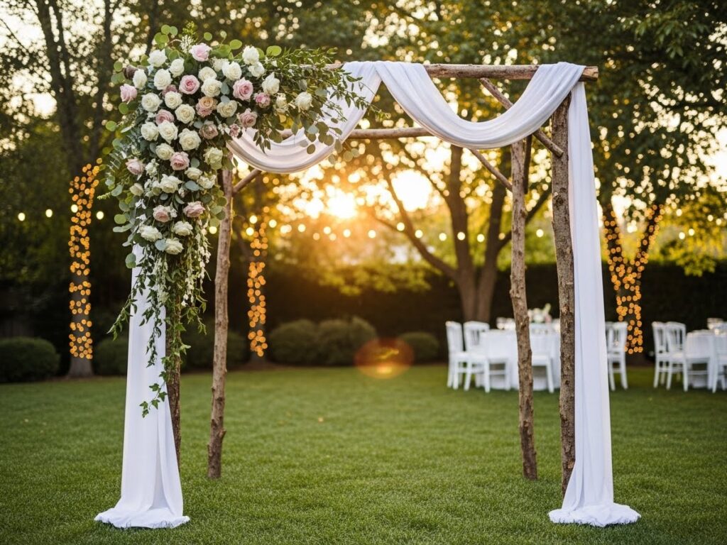 Build a DIY Wedding Arch