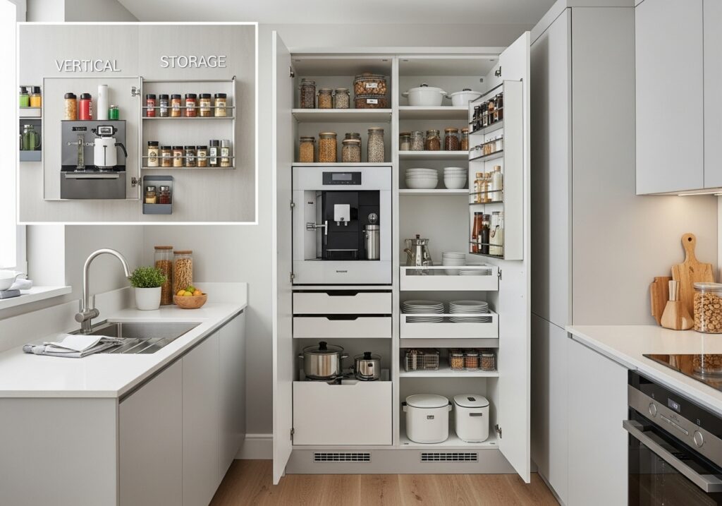  Smart layout changes create space without walls.
