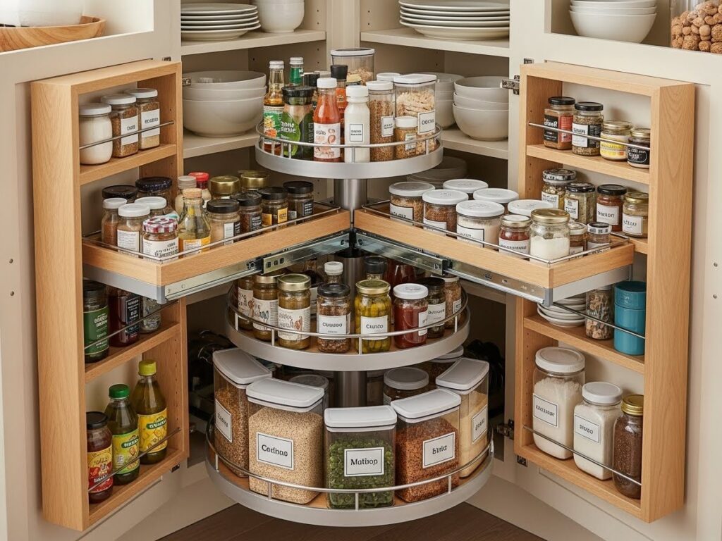 Lazy Susan for Deep Corners