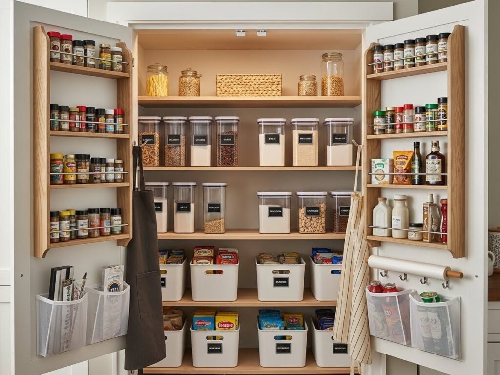 Smart Use of Pantry Doors