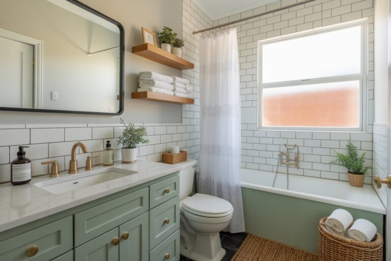 Budget Bathroom Makeover Ideas