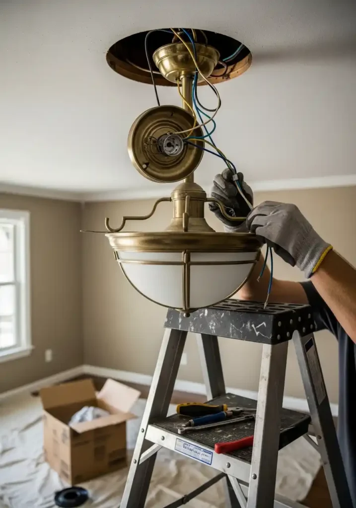 Remove the Old Fixture