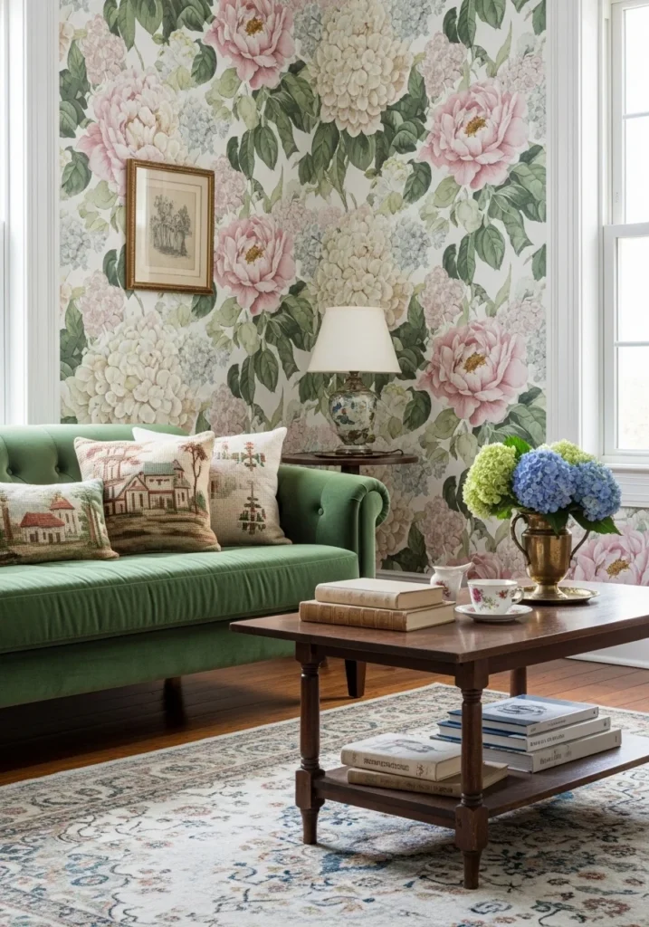 Embrace Floral Wallpaper