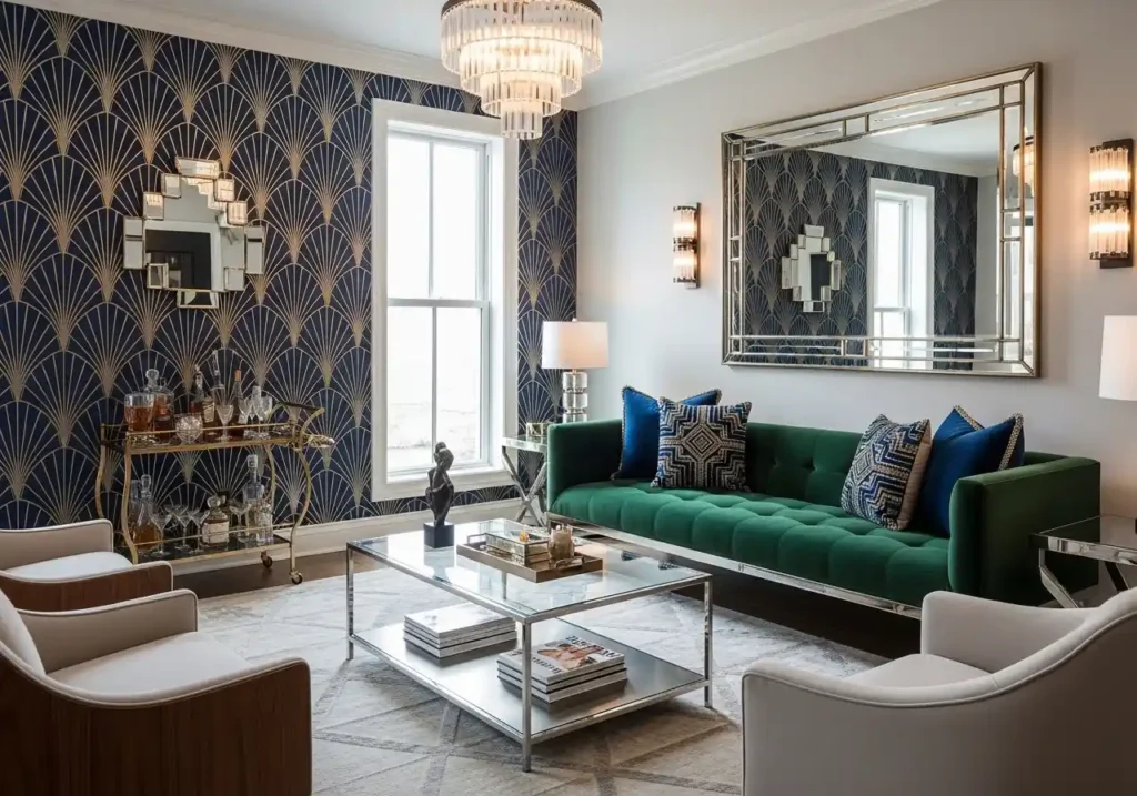 Bold Geometric Wallpaper