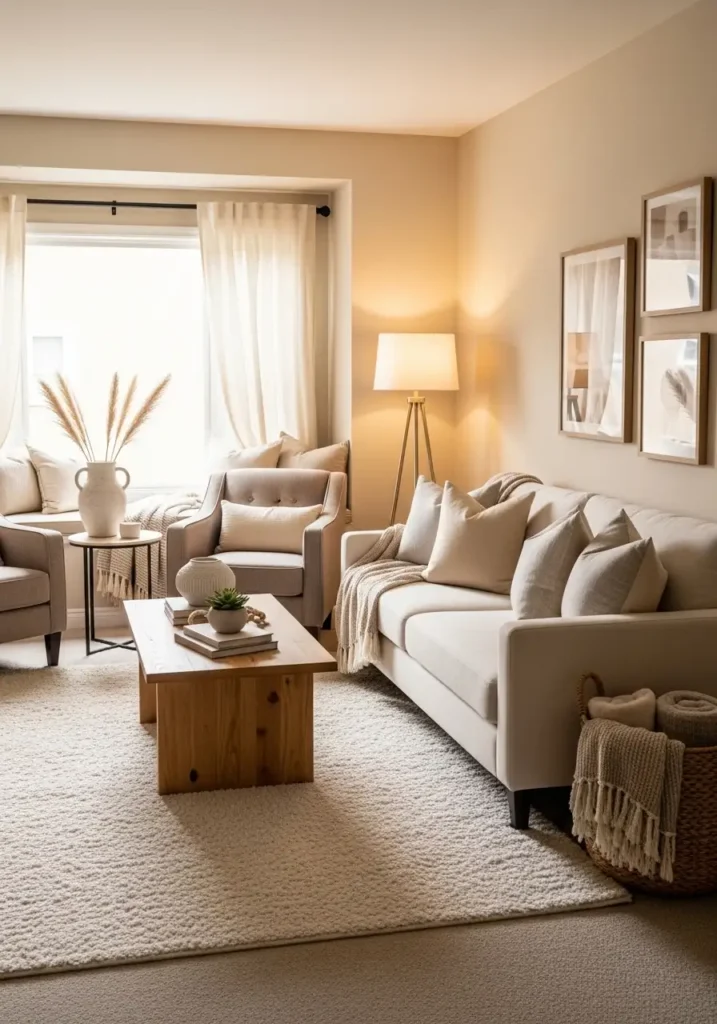 Cozy Neutral Living Room
