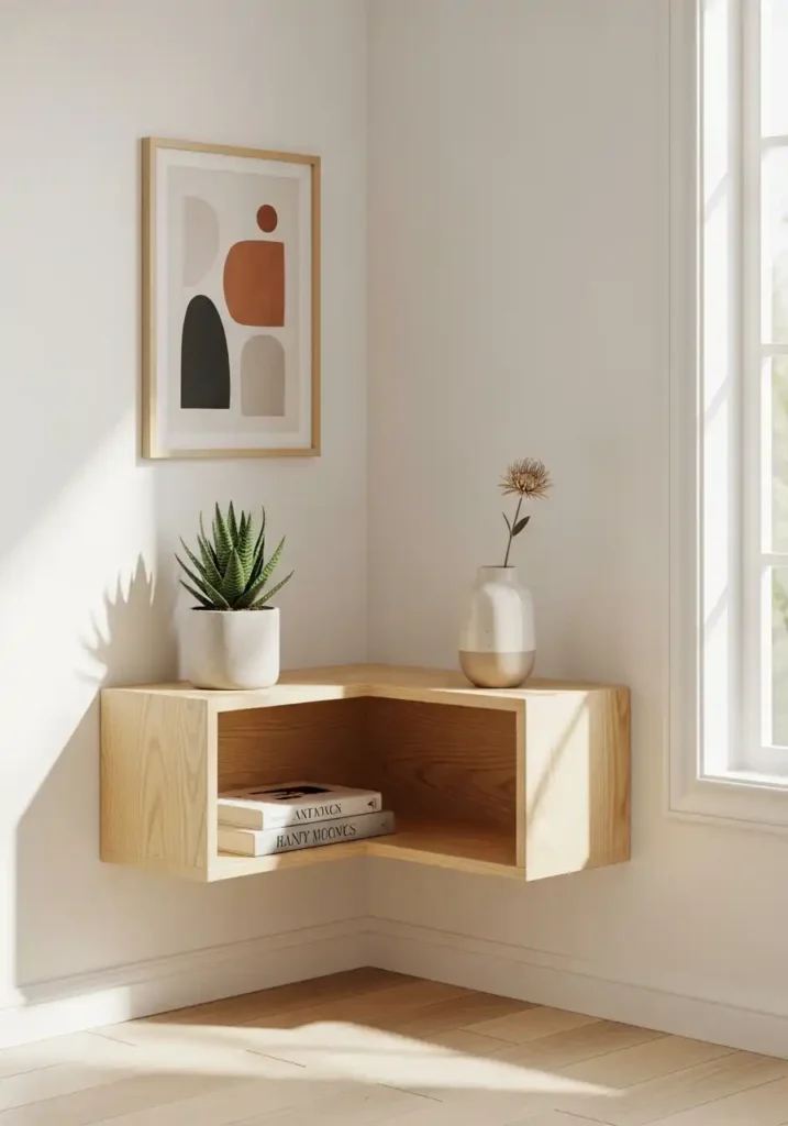 Live Edge Wood Shelves