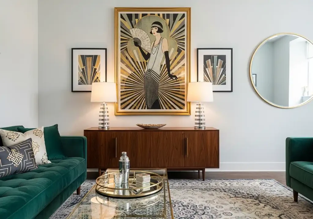 Framed Vintage-Inspired Art