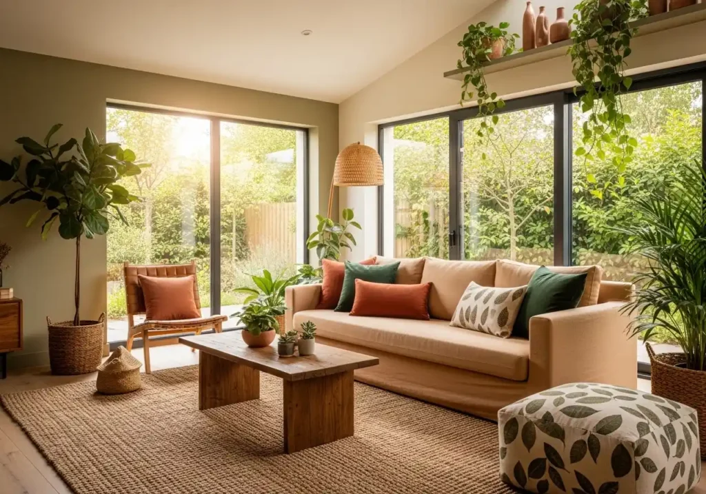 Use Earthy, Nature-Inspired Colors