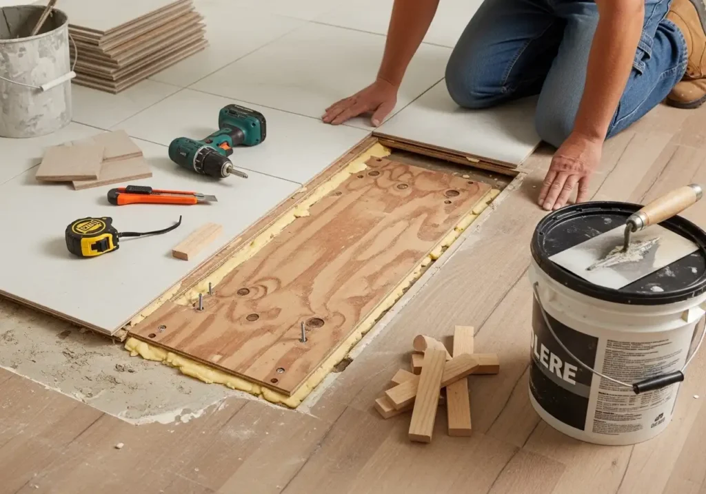 Inspect and Repair the Subfloor