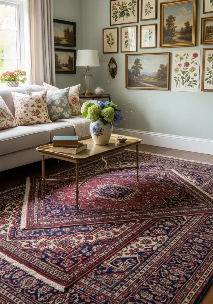  Layer Vintage Rugs