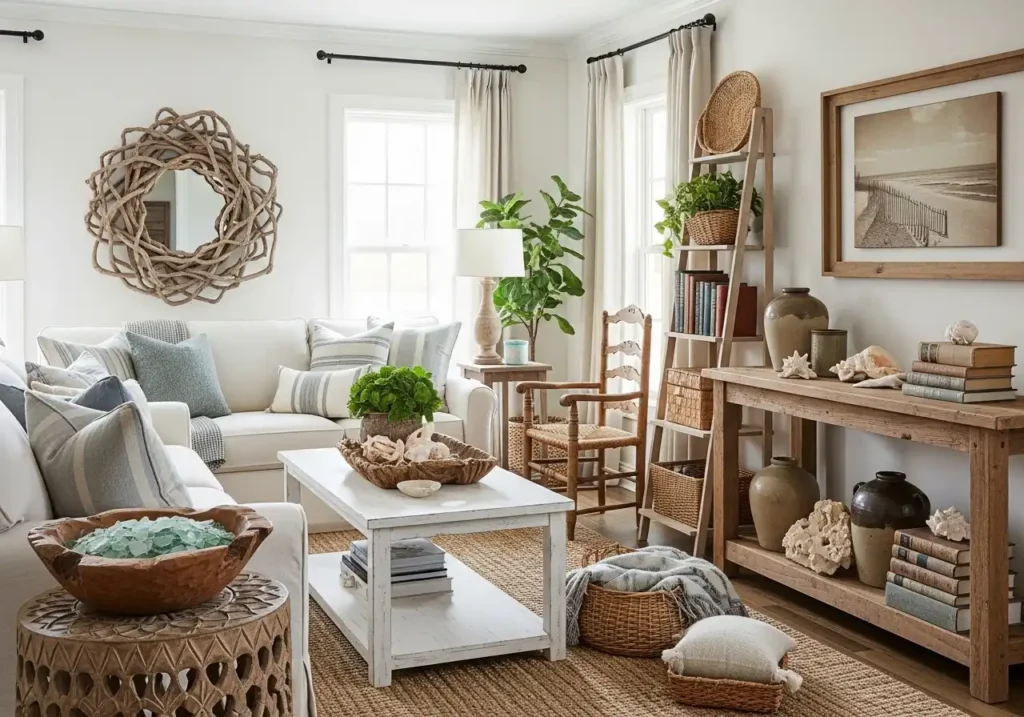 Incorporate Natural Wood Accents