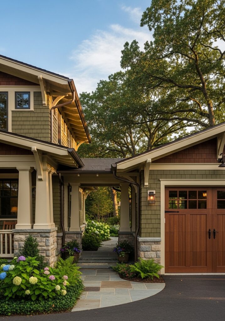 Southern-Style Home With Open Breezeway