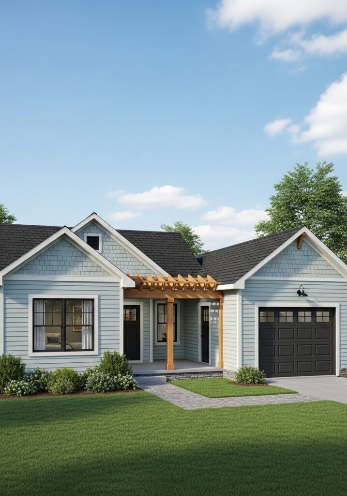 Small House Plan With Functional Breezeway