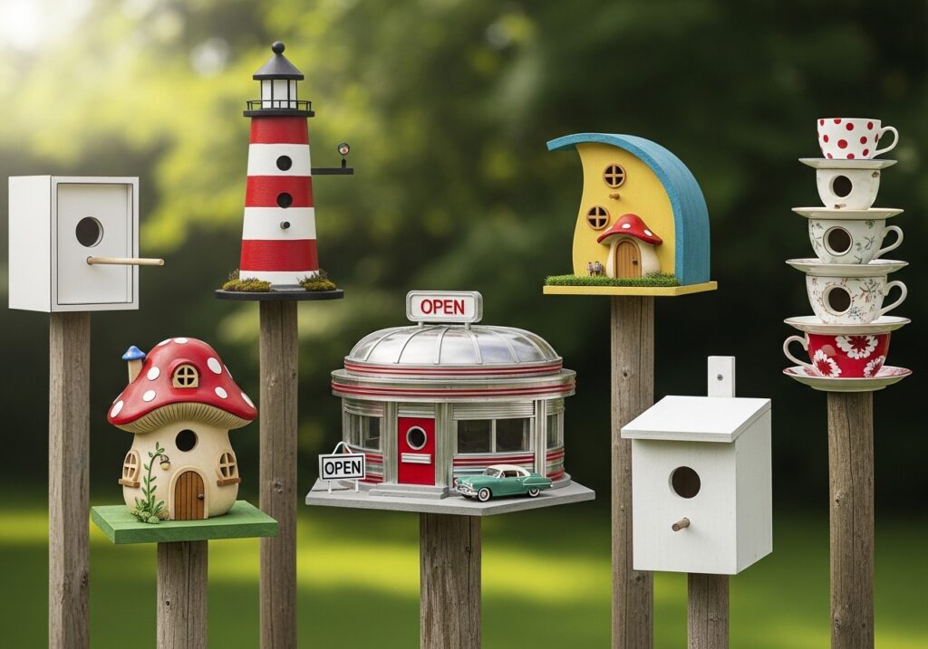 Unique Bird Houses