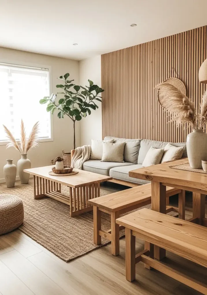 Incorporate Natural Wood Elements