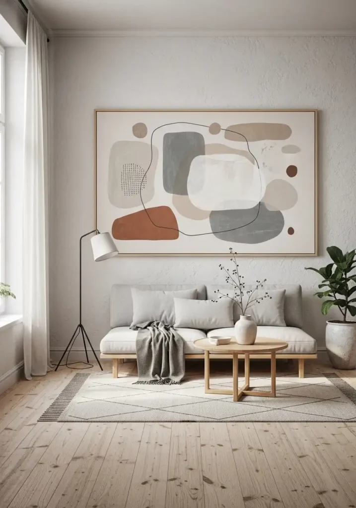 Opt for Simple Wall Art