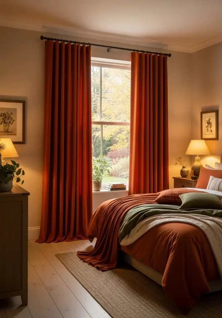 Burnt Orange Curtains