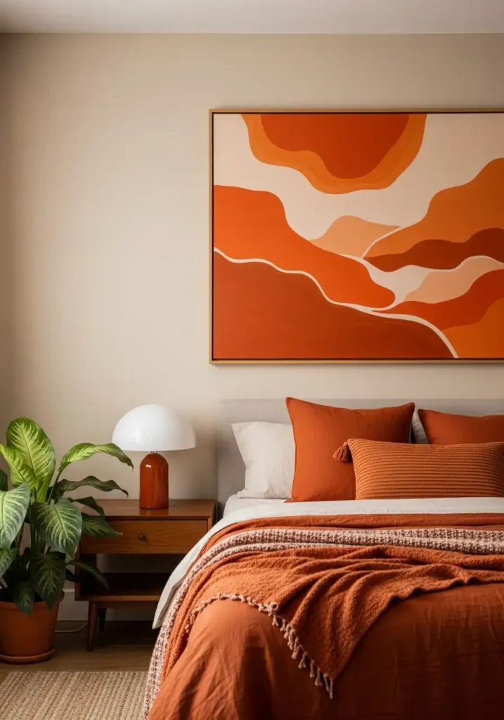 Burnt Orange Artwork