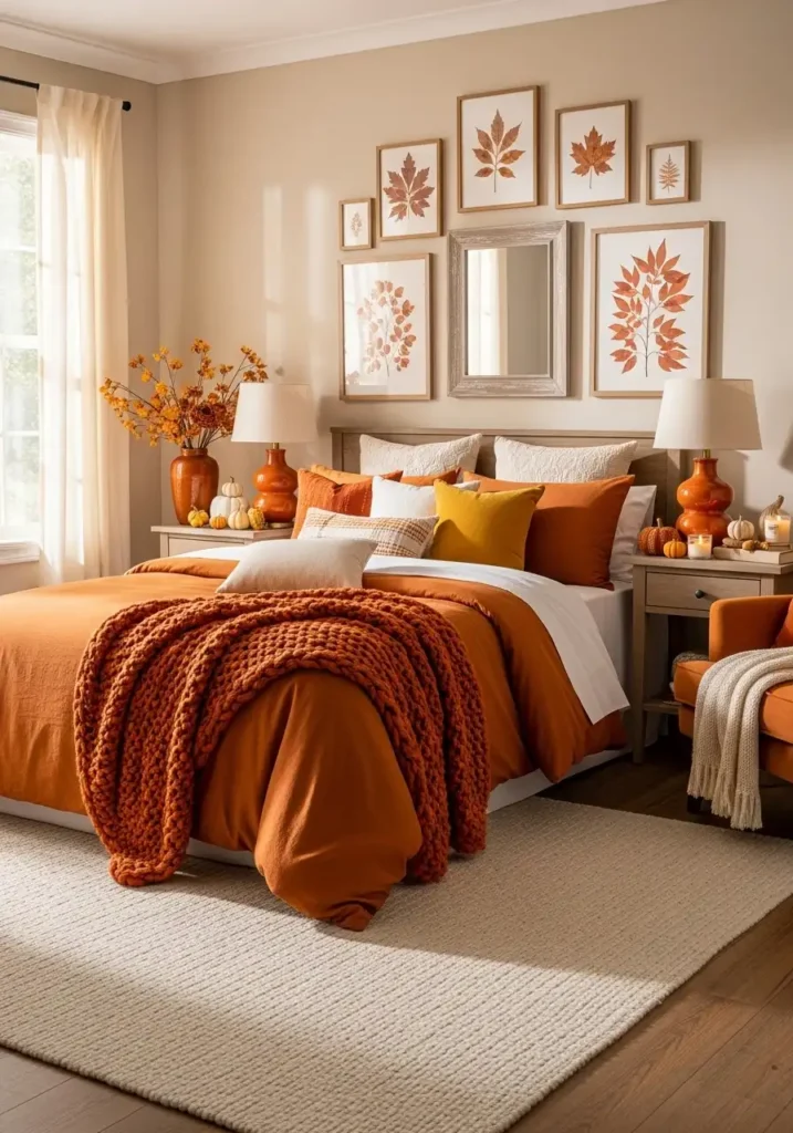 Seasonal Burnt Orange Styling