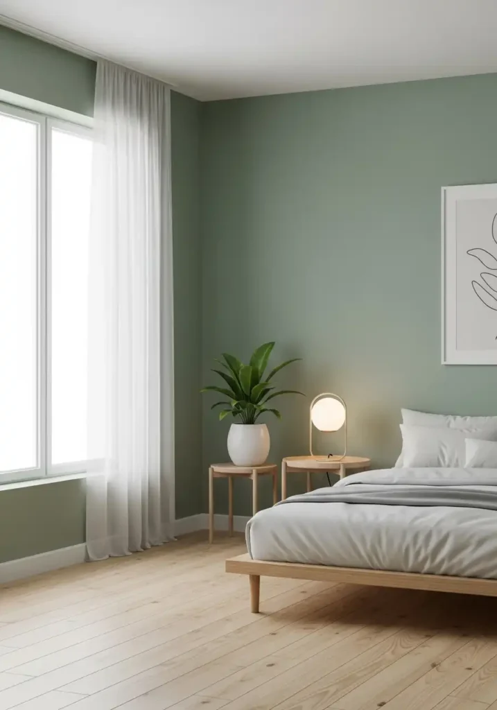 Minimalist Sage Green Design