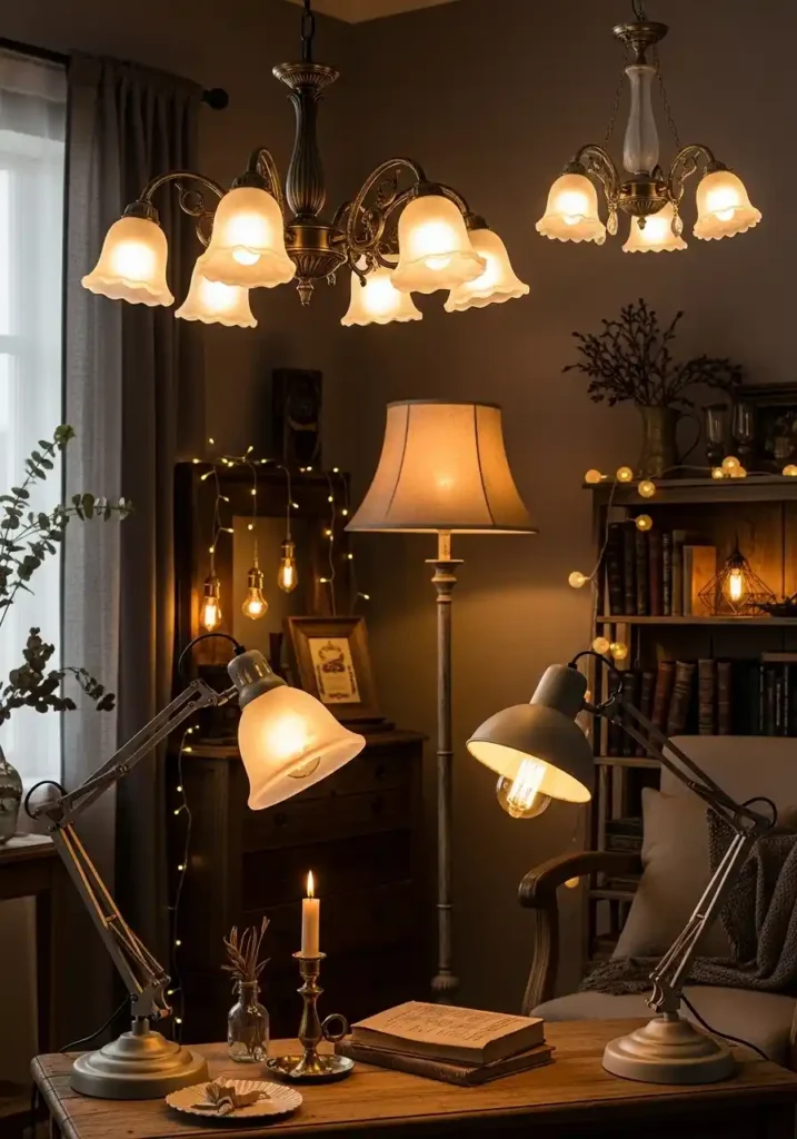 Vintage-Inspired Lighting