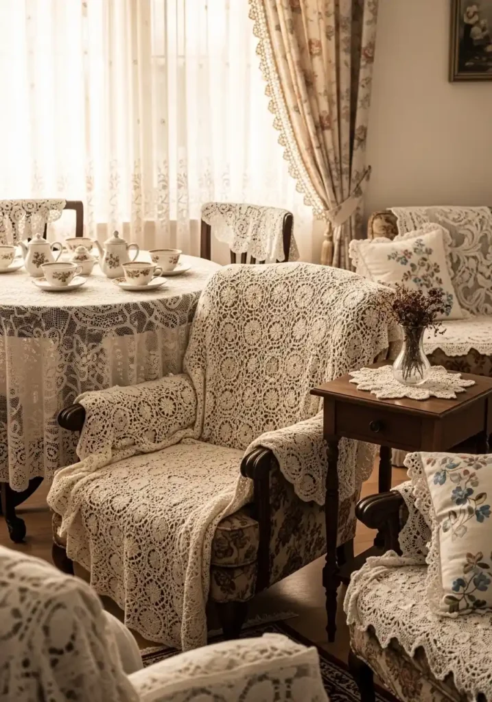 Lace and Crochet Details