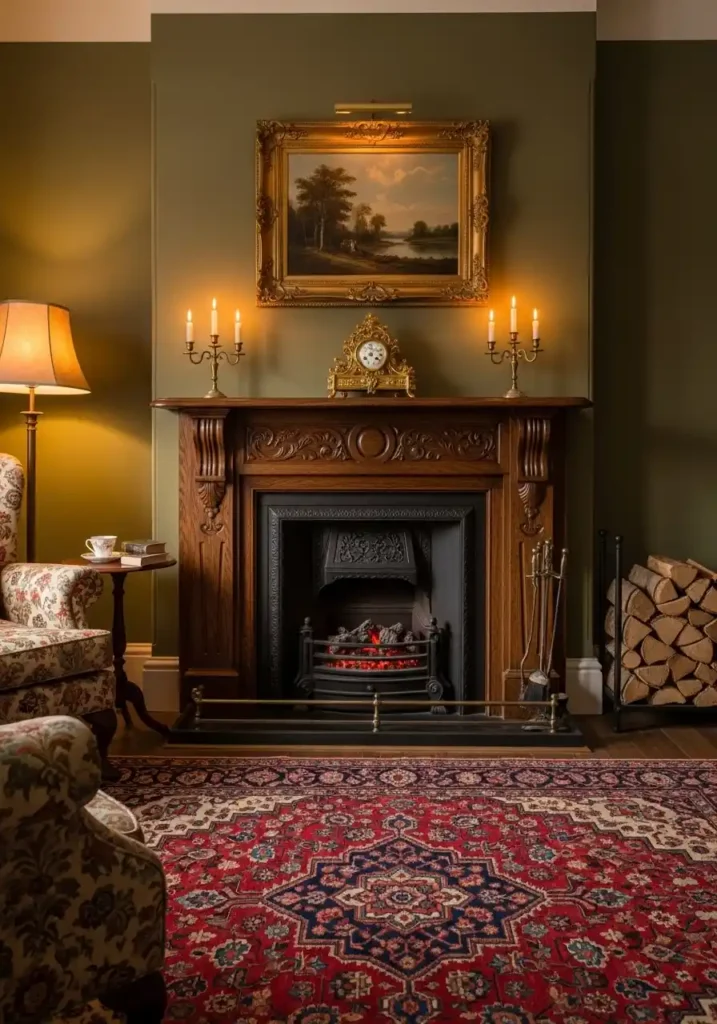 Classic Fireplace Styling