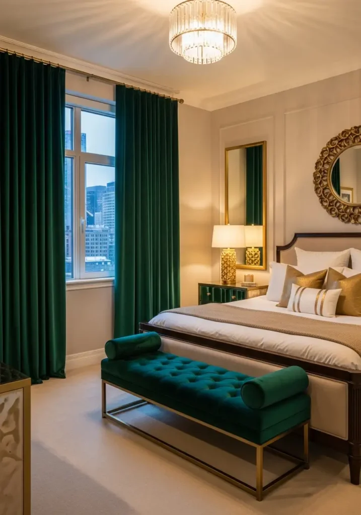  Emerald Green Curtains