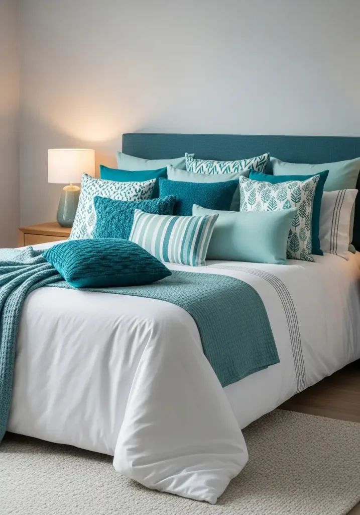 Teal Throw Pillows