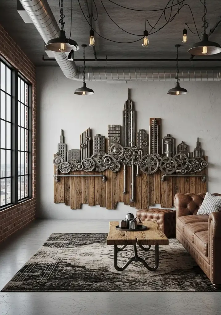Industrial-Style Artwork