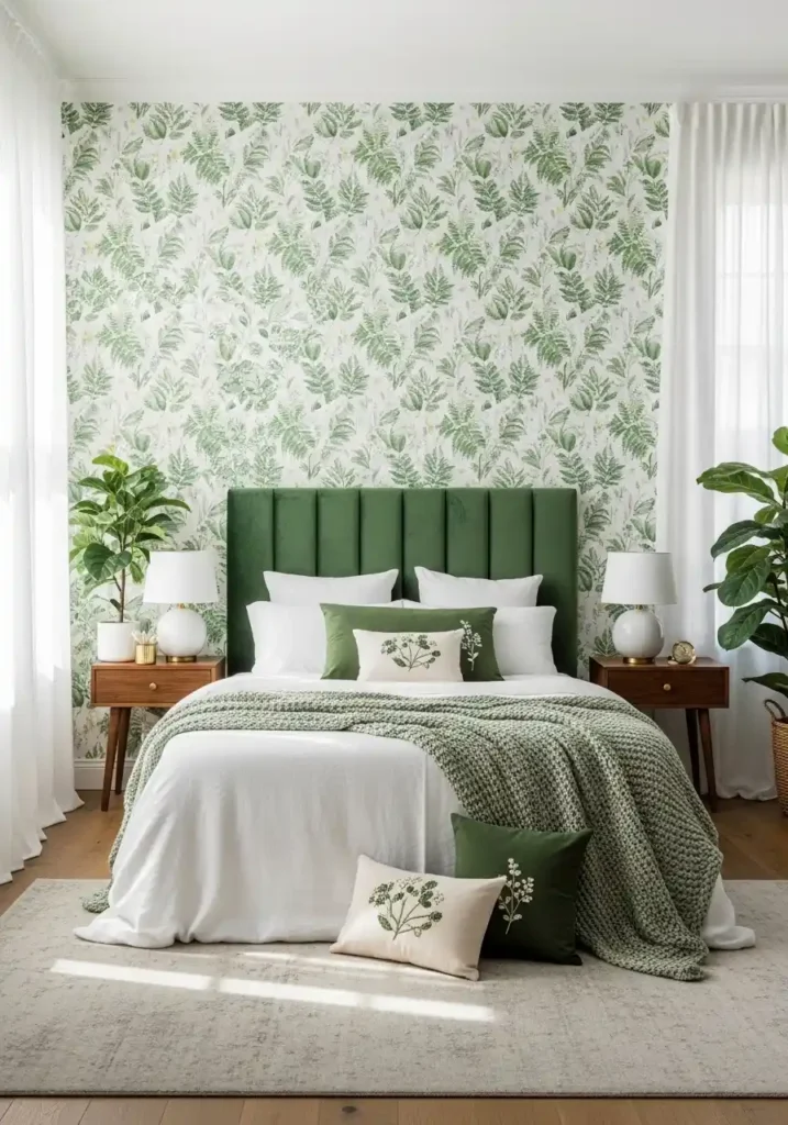 Use Botanical Wallpaper