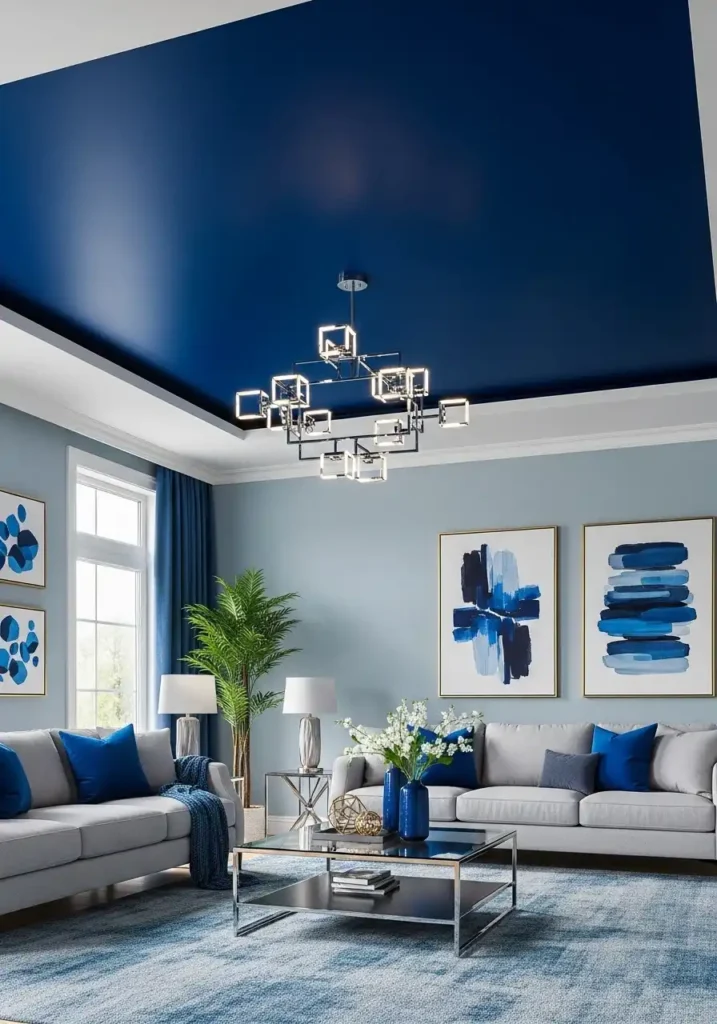 Blue Ceiling Statement