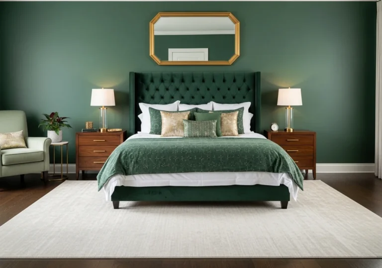 Emerald Green Bedroom Ideas