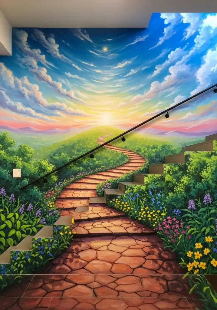Create a Staircase Mural