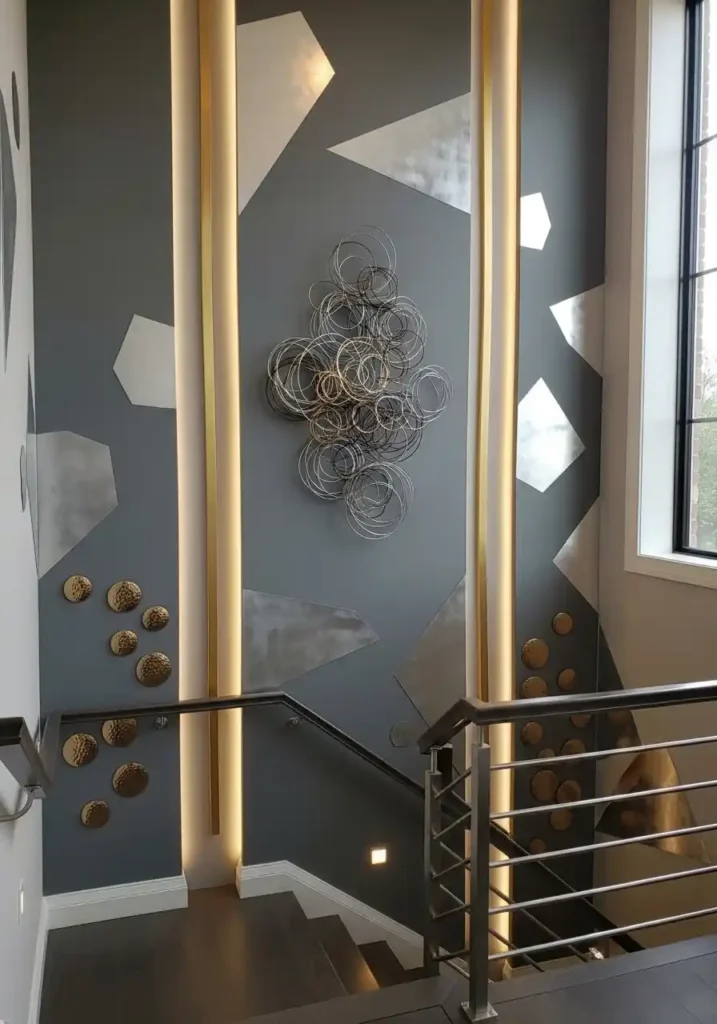 Incorporate Metallic Accents