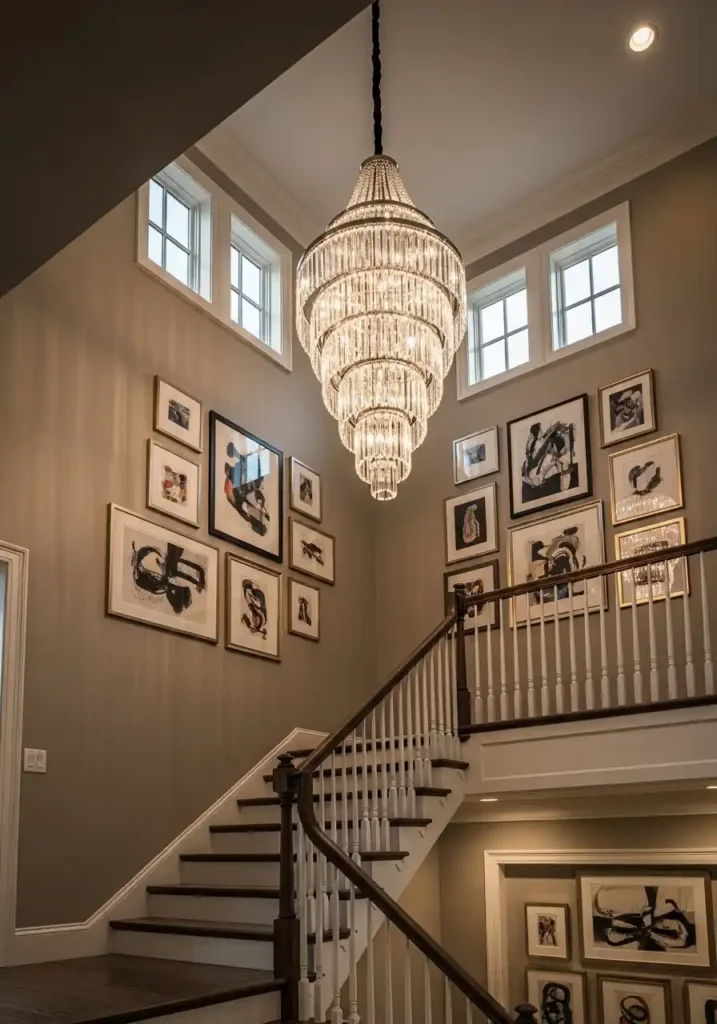 Hang a Statement Chandelier