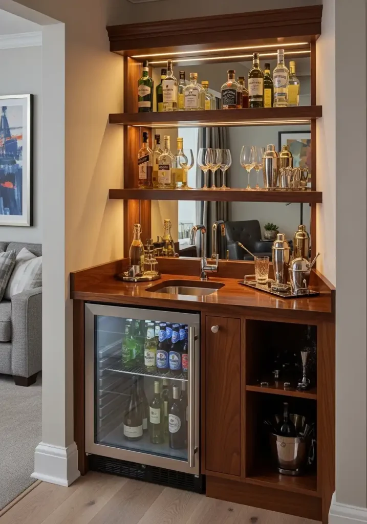  Compact Corner Bar