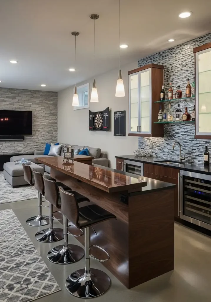 Basement Entertainment Hub