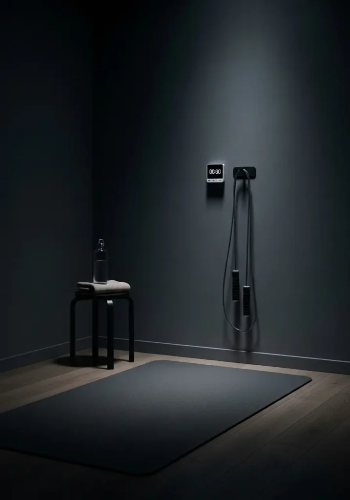 Corner Cardio Jump Rope Spot