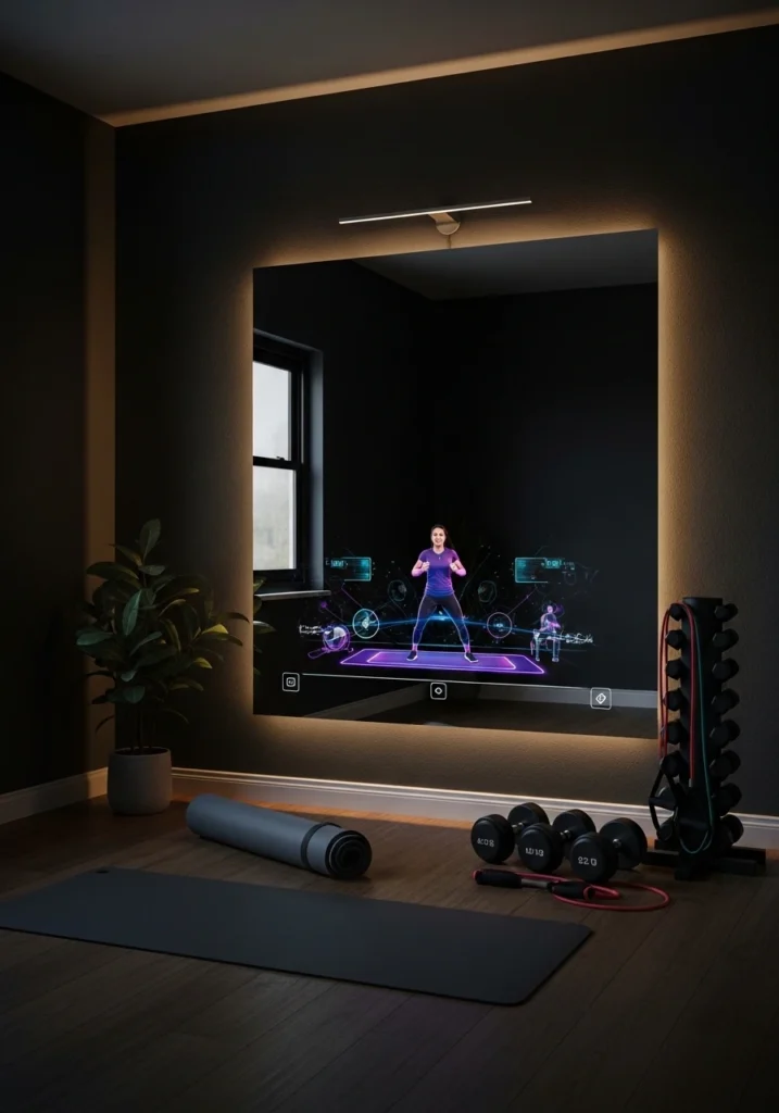 Mirror Fitness Corner