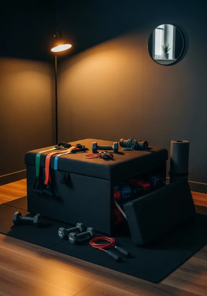 Storage Ottoman Gym Hack