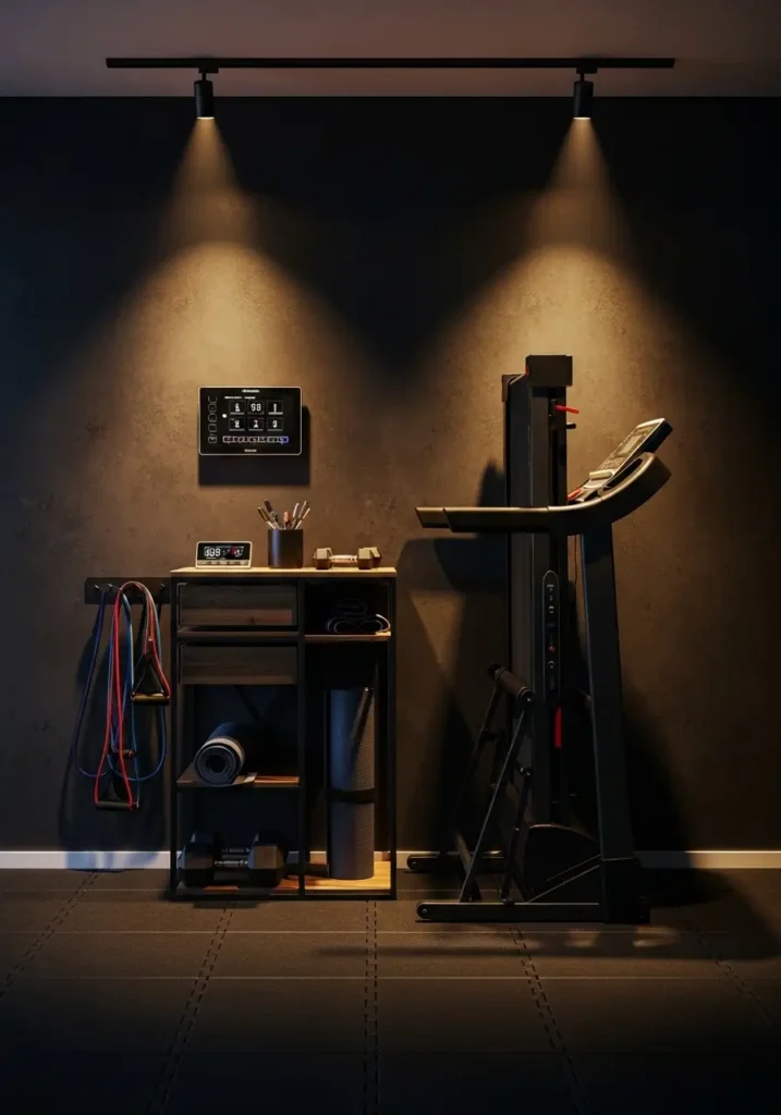 Foldable Treadmill Storage Zone