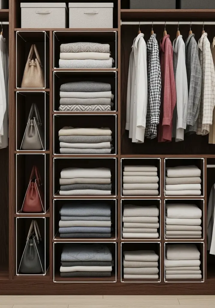 Install Shelf Dividers