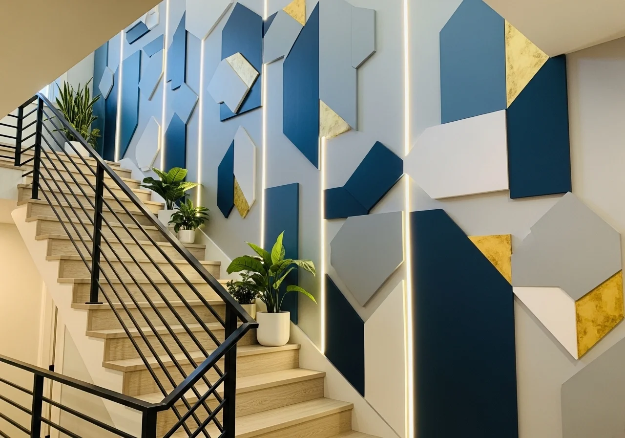 19 Staircase Wall Design Ideas That Make Your Home Expensive