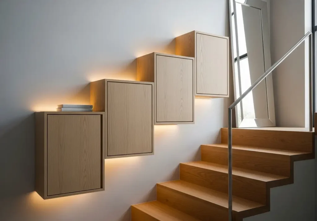 Floating Storage Cabinets