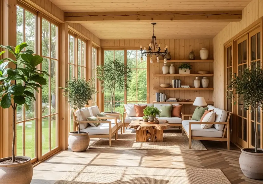 Natural Wood Accents