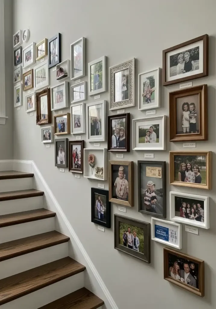 Staircase Story Wall