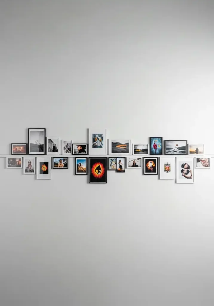 Minimalist Line Layout