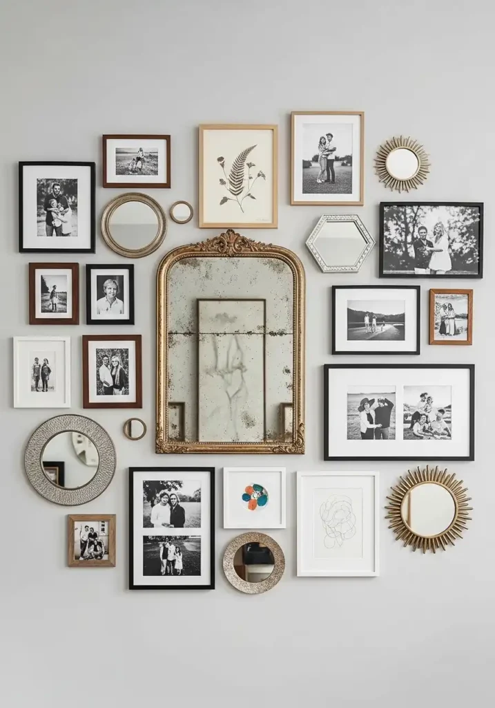 Mirror and Photo Mix