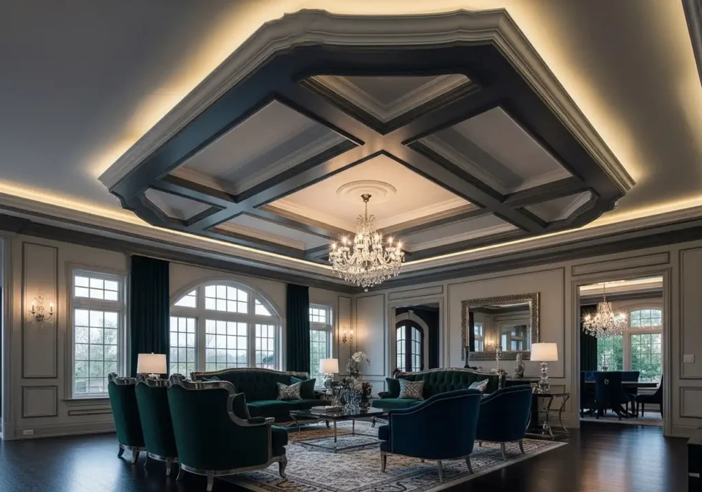 Coffered Ceiling Drama